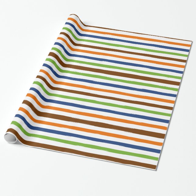 Lines Wrapping Paper (Unrolled)