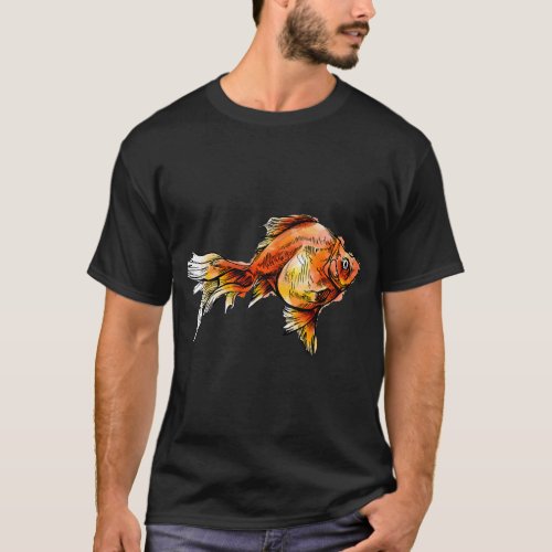 Linework Goldfish T-Shirt
