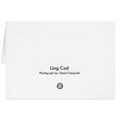 Ling Cod (Back Horizontal)