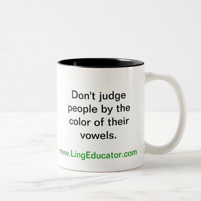 LingEduator Two-Tone Coffee Mug (Right)