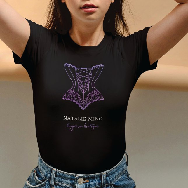 Lingerie Boutique Logo  T-Shirt (Creator Uploaded)