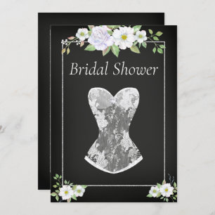 Lingerie Bridal Shower Invitation