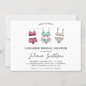 Lingerie Bridal Shower Invitation (Front)