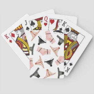 Lingerie Bridal Shower  Poker Cards