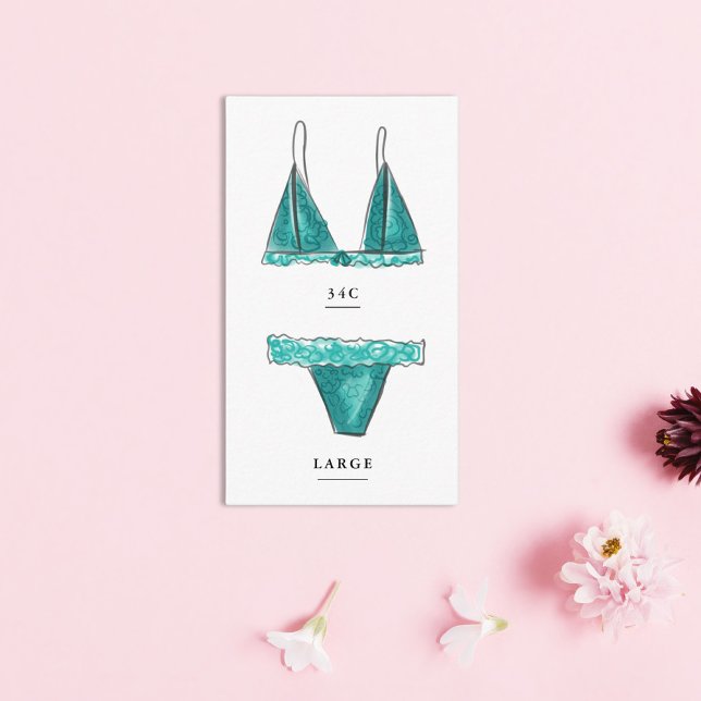 Lingerie Bridal Shower Size Insert (Creator Uploaded)