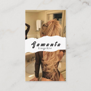 Lingerie Business Card