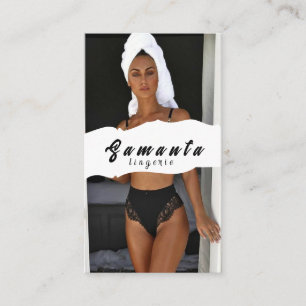 Lingerie Business Card
