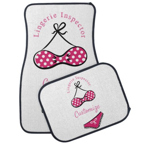 Lingerie Inspector Thunder_Cove Car Floor Mat