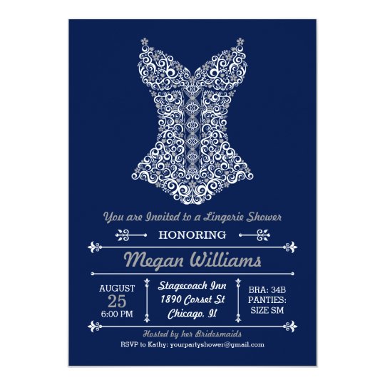 Lingerie Party Invitation | Zazzle.com