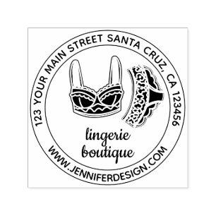 Lingerie Self-inking Stamp