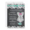 Lingerie Shower Bridal Party Chalk Lace Invite