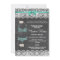 Lingerie Shower Bridal Party Chalk Lace Invite