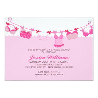 Lingerie Shower Invitations &amp; Announcements | Zazzle
