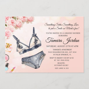 Lingerie Shower Invitation