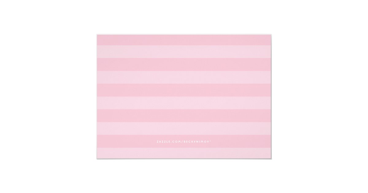 Lingerie Shower Pink and Black Invitation Template | Zazzle