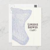 Lingerie Shower Postcard (Front/Back)