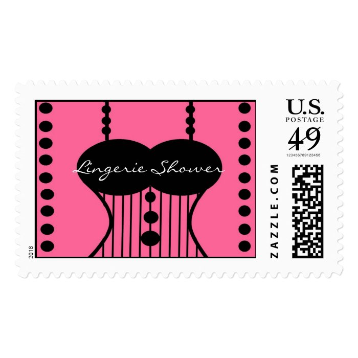 Lingerie Shower Stamp