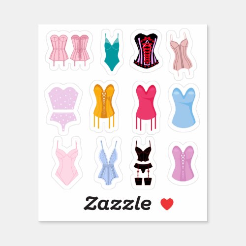 Lingerie Stickers