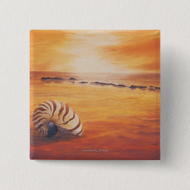 Lingering Pinback Button (Front)