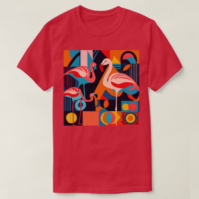 Lingo Flamingo TShirt (Design Front)