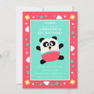 Lingokids Birthday featuring Elliot Invitation