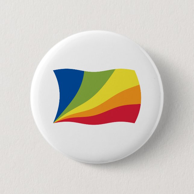 Lingua Franca Nova Flag Button (Front)