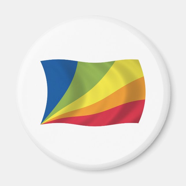 Lingua Franca Nova Flag Magnet (Front)