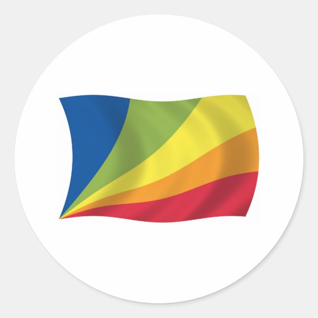 Lingua Franca Nova Flag Sticker (Front)