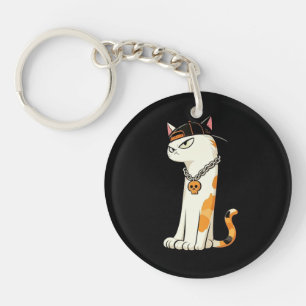 Link & Share Number Calico Cat -ONE Keychain