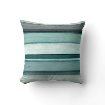 'Link' Teal and Grey Abstract Art