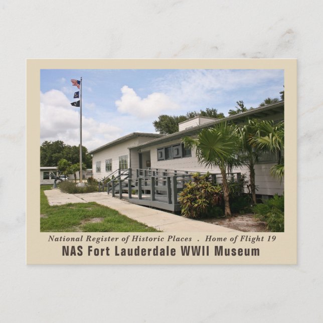 Link Trainer Building #8 Postcard (Front)