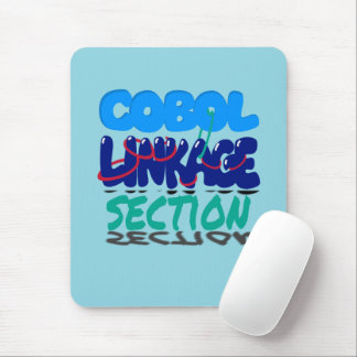 Linkage Section in Cobol Programming Mouse Pad