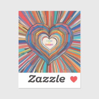 Linked by Heart Sticker