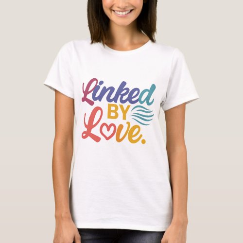 Linked by love T_Shirt