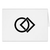 Linked circle and square (Front Horizontal)