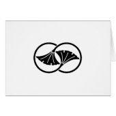 Linked ginkgo leaf circles (Front Horizontal)