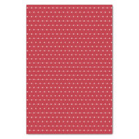 Cute Red and Pink Little Hearts Pattern Tissue Paper | Zazzle