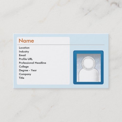 LinkedIn - Business Business Cards