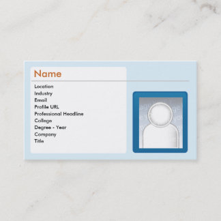 LinkedIn - Business Business Card