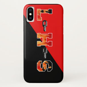 Links, High School Design iPhone X Case