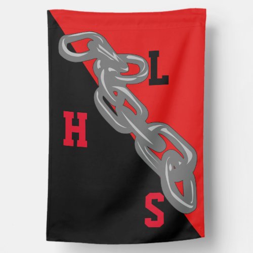 Links High School Design House Flag