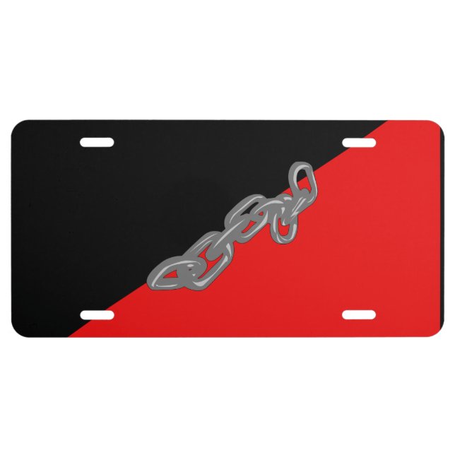 Links, High School Design License Plate (Front)