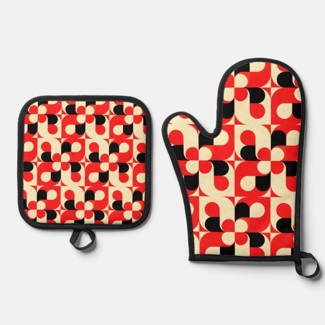 Links Oven Mitt & Pot Holder Set (Front)