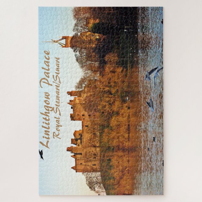 Linlithgow Palace – Royal Stewart/Stuart Jigsaw Puzzle (Vertical)