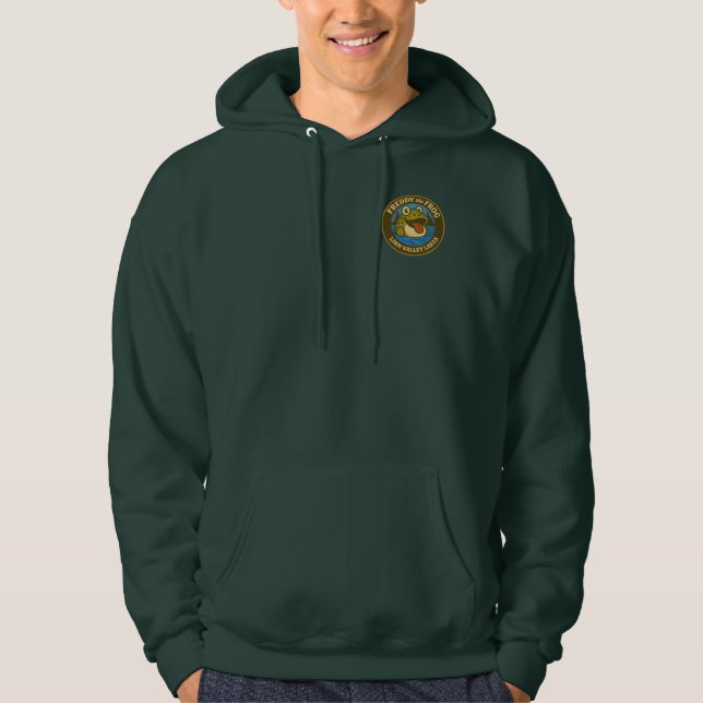 Linn Valley. Lakes Freddy  Frog Hoodie  (Front)