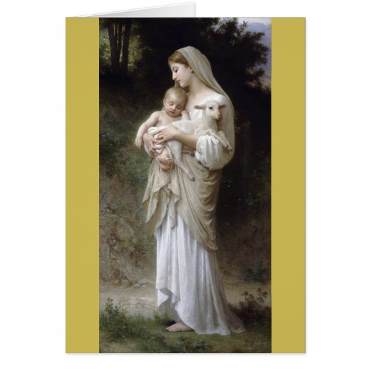 L'Innocence 1893 William - Adolphe Bouguereau Cards (Front)