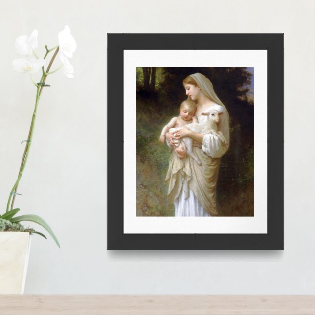 L'innocence Framed or Unframed Framed Art (Entryway)