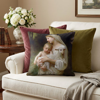 L'innocence Throw Pillow