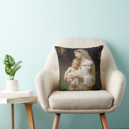 Linnocence Throw Pillow