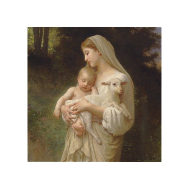L'innocence Wood Wall Art (Front)